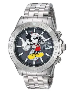 INVICTA Disney Limited Edition Mens Pro-Dive - Chrono- Stainless - Black -Mickey