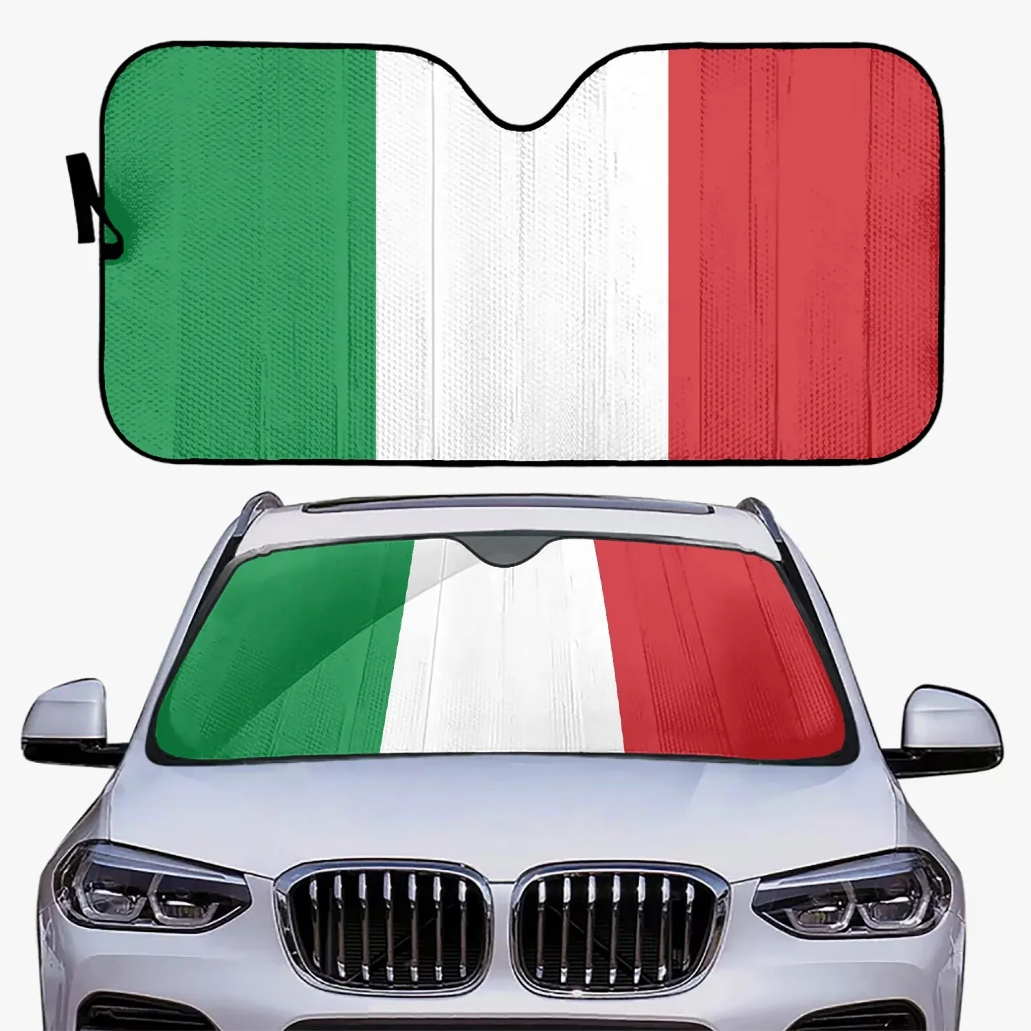 Italy Flag - Car Sun Shade