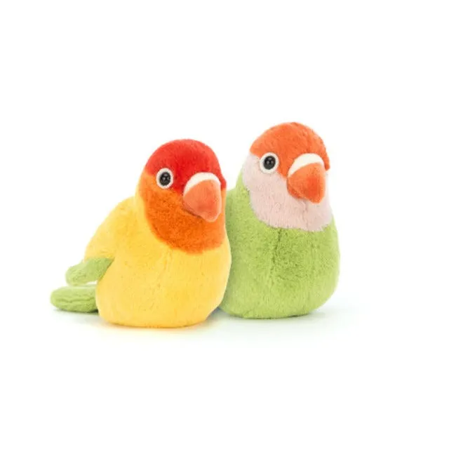 Jellycat Birdling A Pair of Lovely Lovebirds