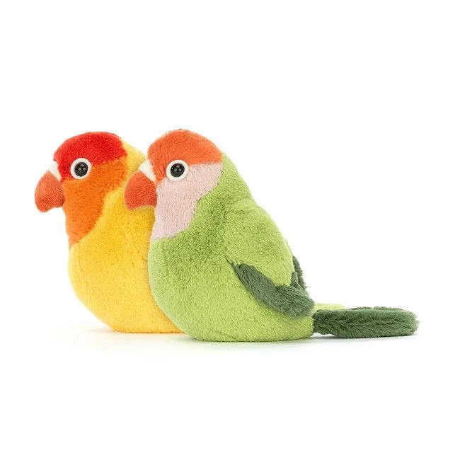 Jellycat Birdling A Pair of Lovely Lovebirds