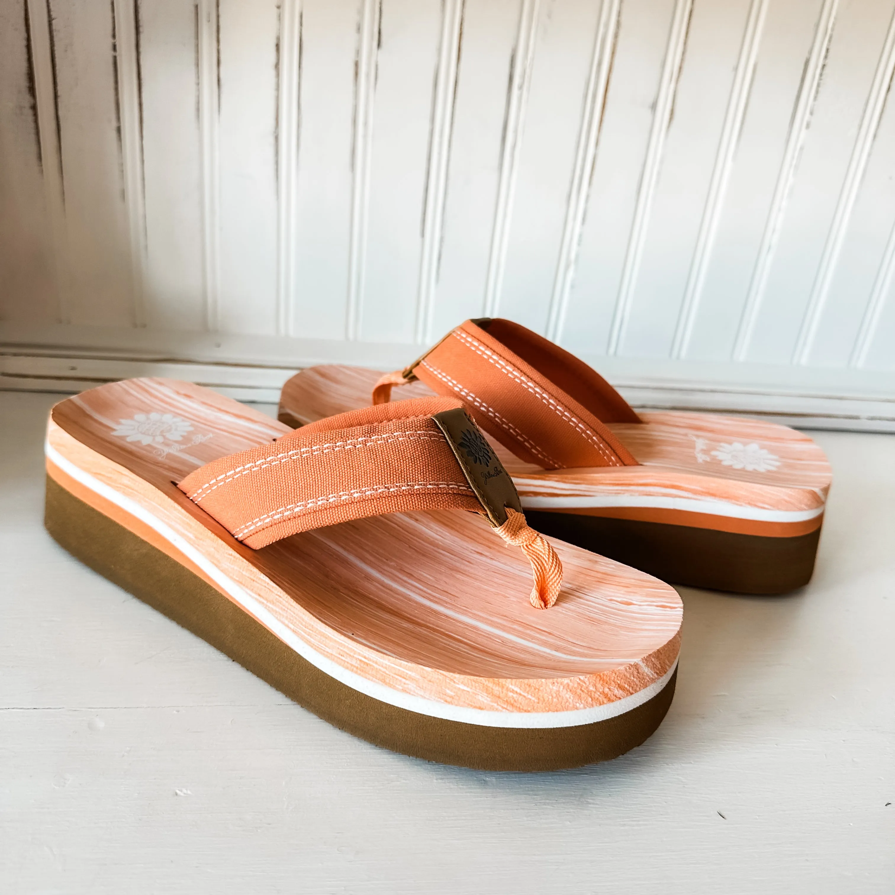 Kartini Platform Sandal - Coral