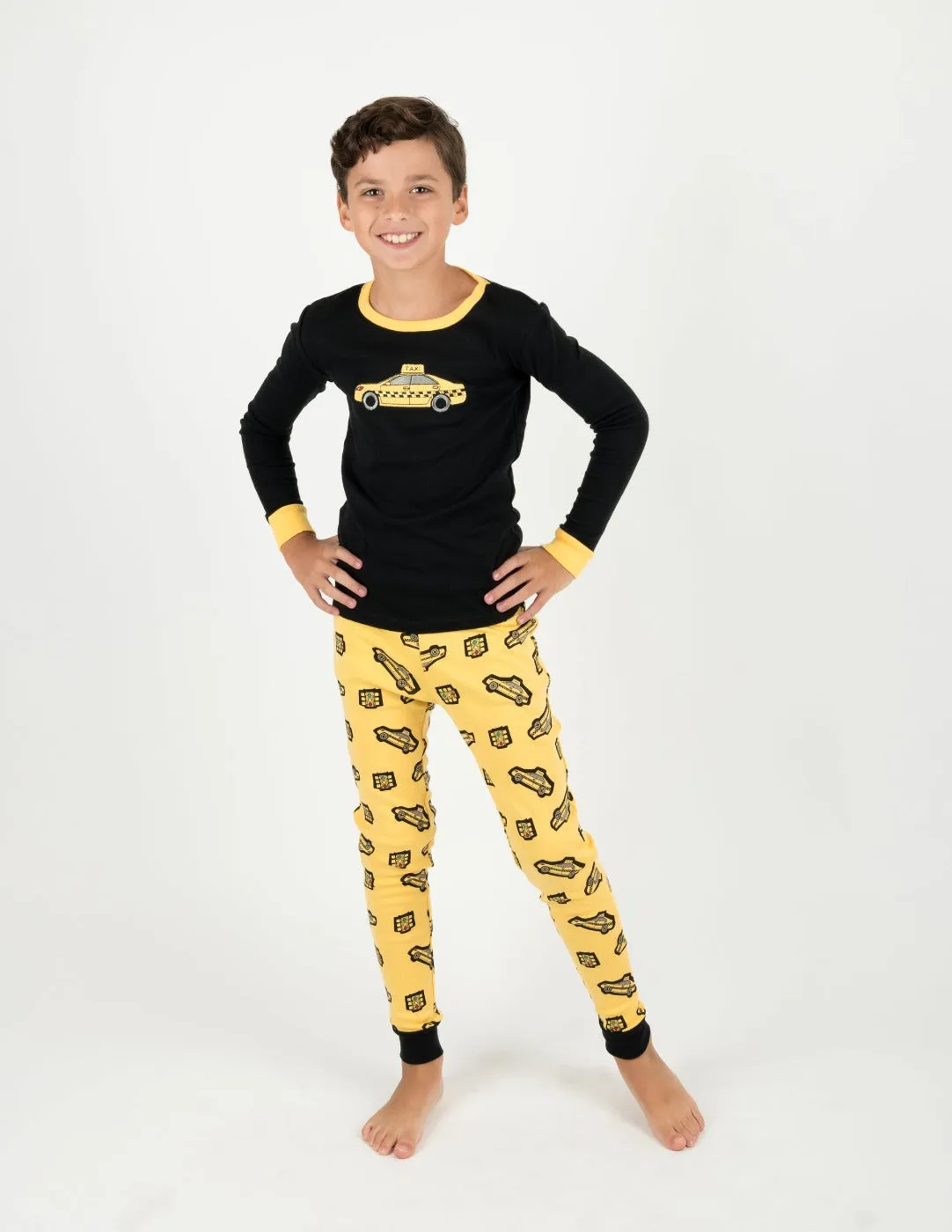 Kids Long Sleeve Cotton Pajamas