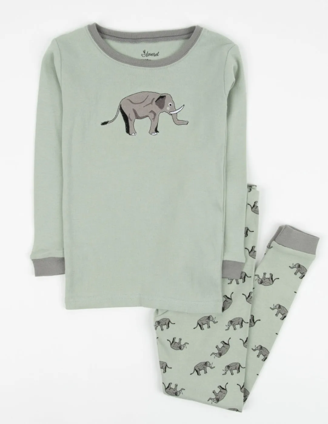 Kids Long Sleeve Cotton Pajamas