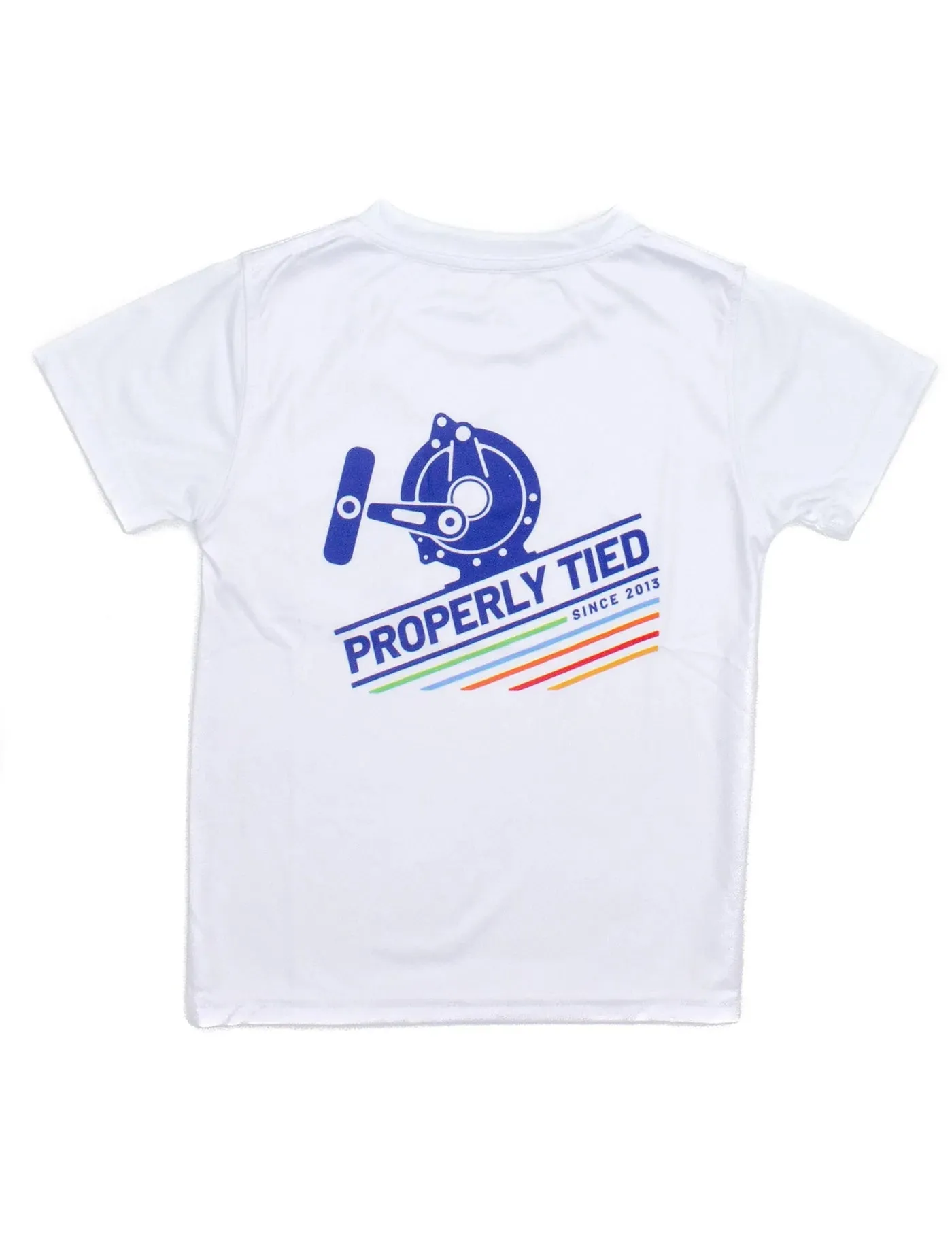 LD PERFORMANCE TEE SS SPORT REEL WHITE