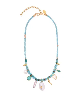 Lizzie Fortunato Nazar Necklace