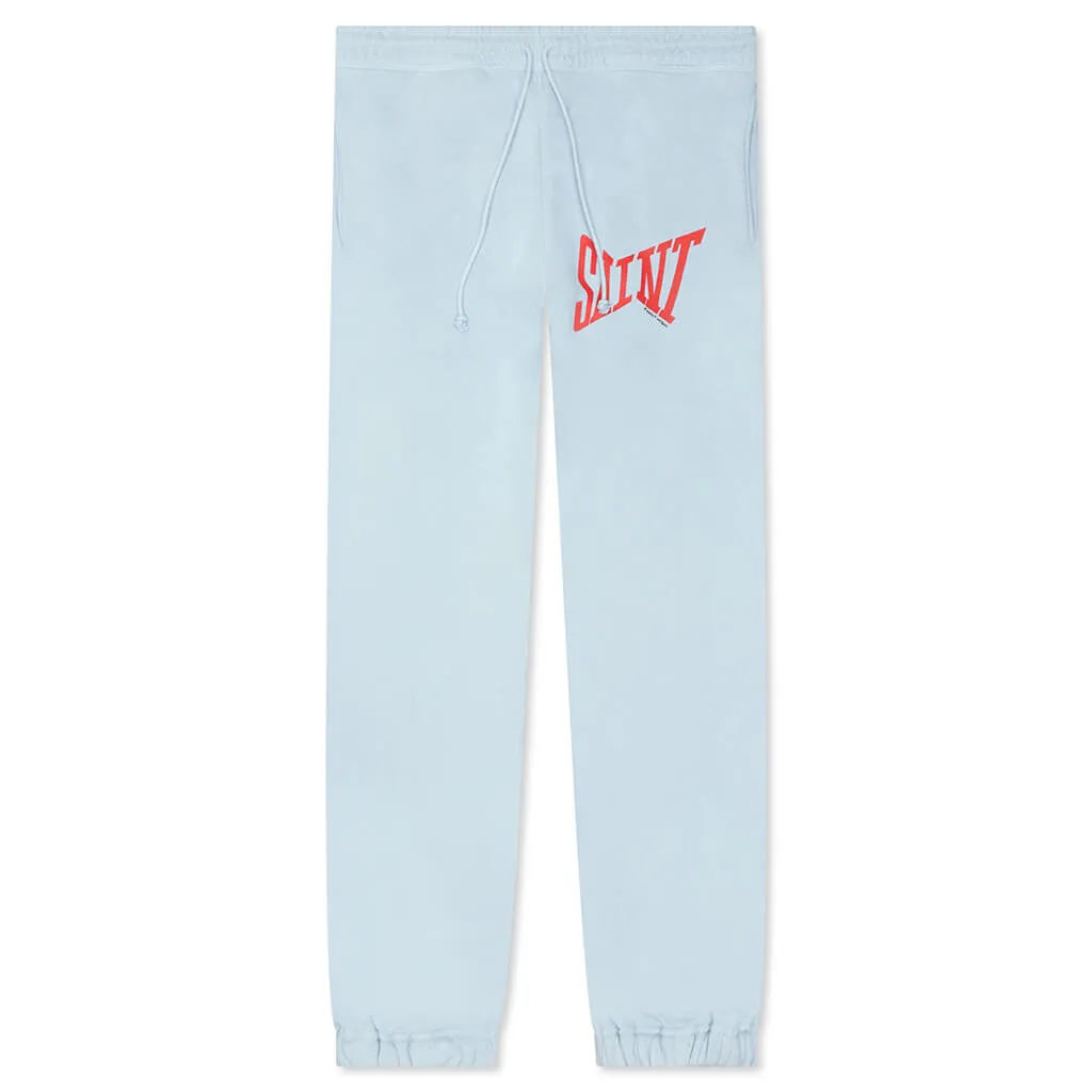 Logo Sweat Pants - Sky Blue