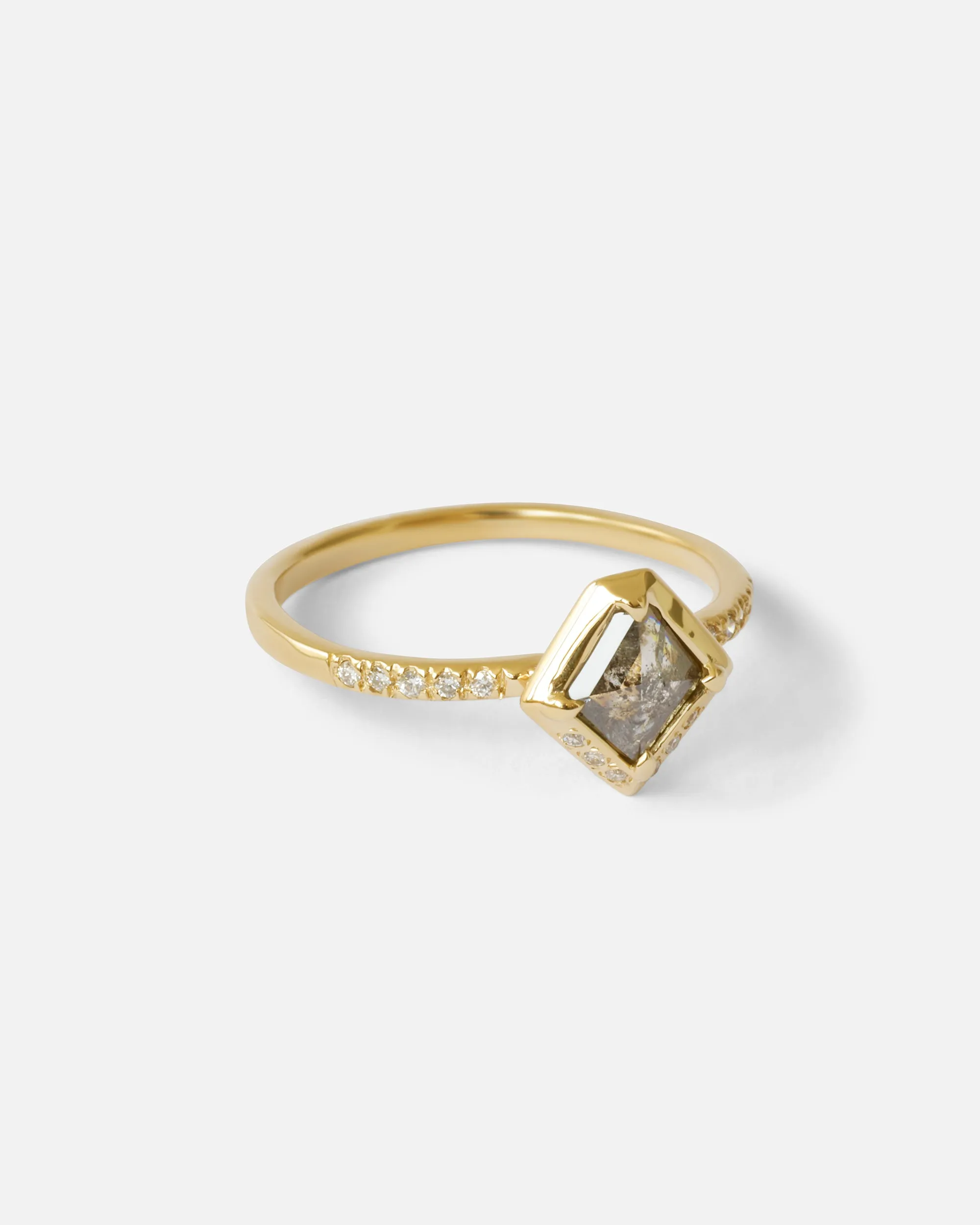 Lozenge / .42ct Diamond Ring