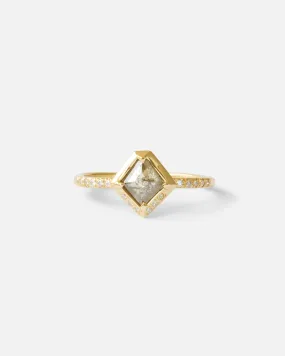 Lozenge / .42ct Diamond Ring