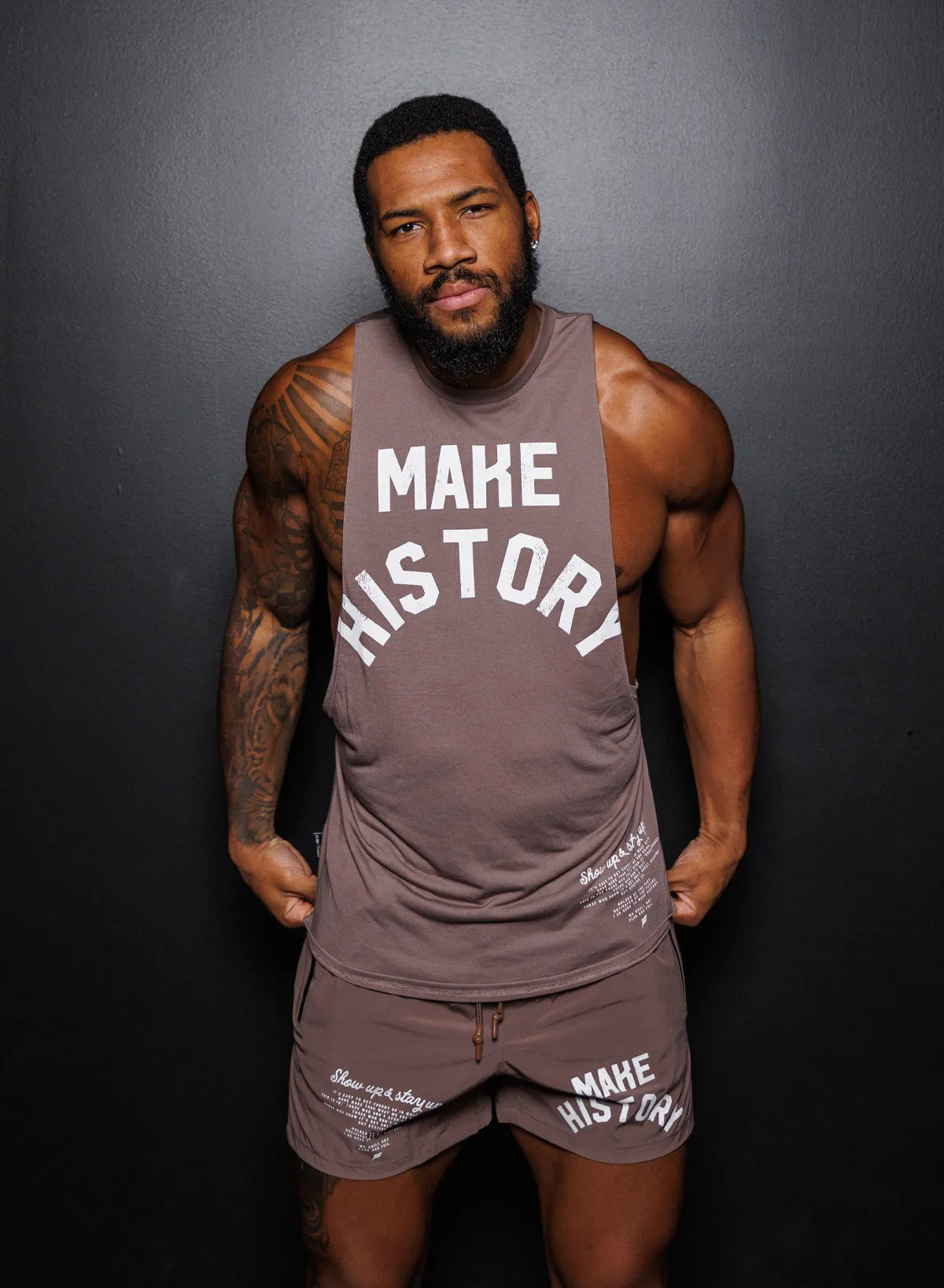 MAKE HISTORY BRO TANK - EARTH