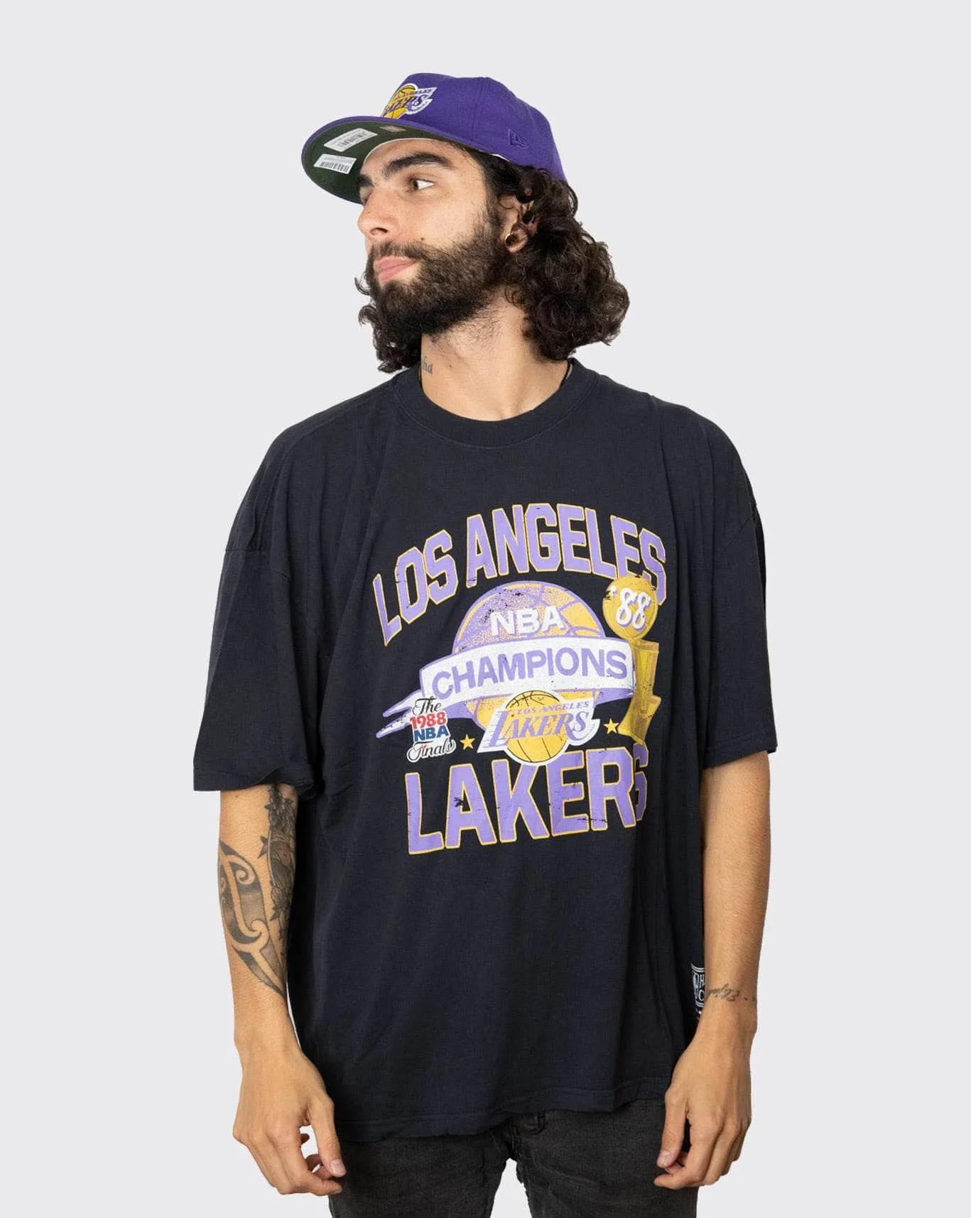 Mitchell & Ness Lakers Team History Tee