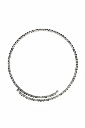 Miu Miu Crystal Coil Choker