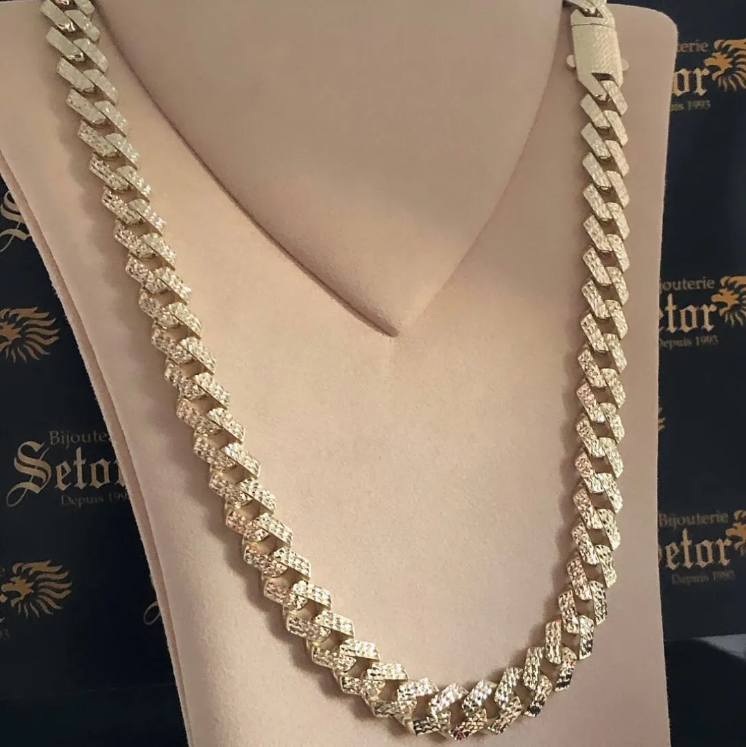 Monaco Diamond cut chain MC126