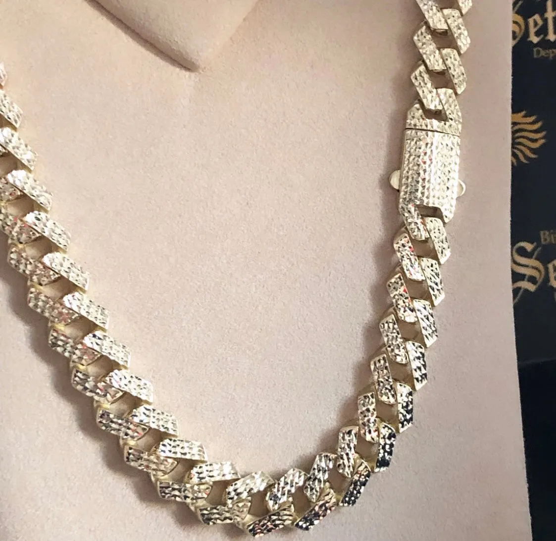 Monaco Diamond cut chain MC126