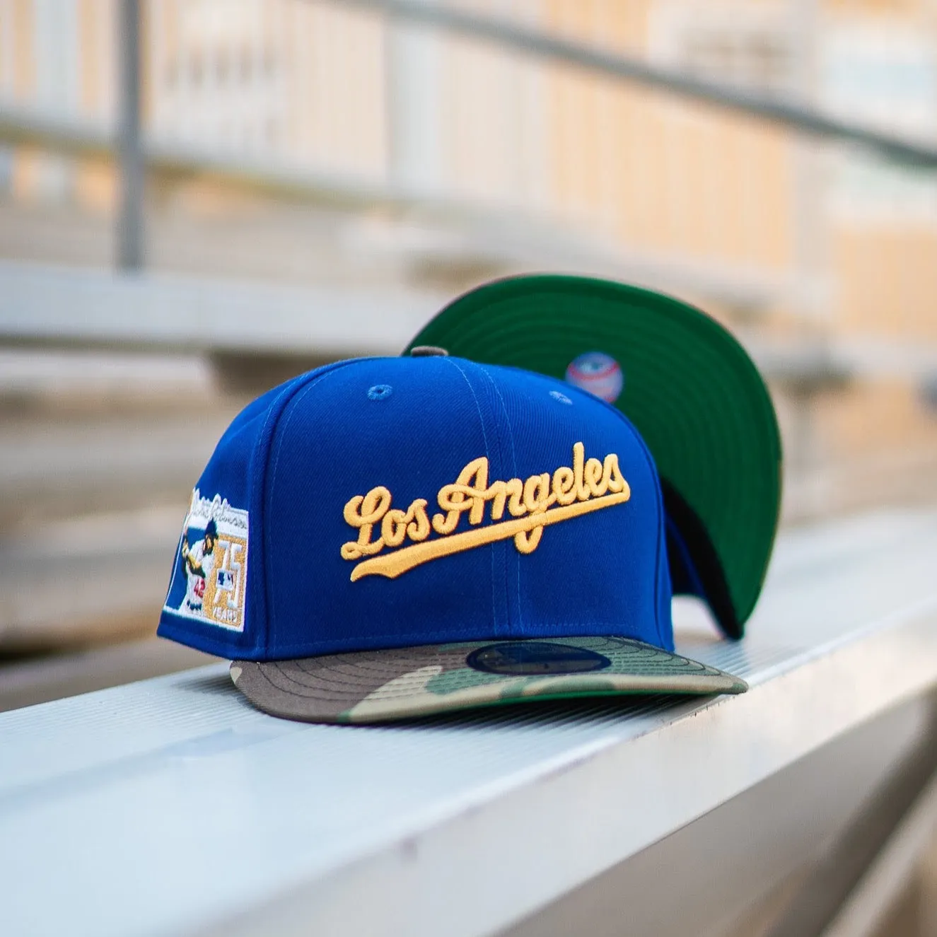 New Era Los Angeles Dodgers Jackie Robinson Good Green UV (Blue/Camo)