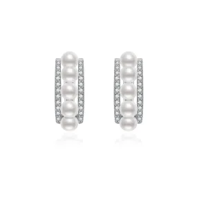 New Yorker Freshwater Pearl Earring Cuff WE00616