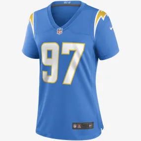 NFL Los Angeles Chargers (Joey Bosa) Women's Game Football Jersey - Italy Blue