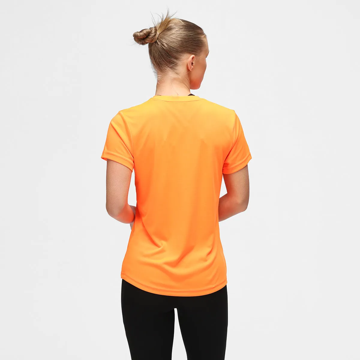 Orange Diamond Ladies Technical T-Shirt