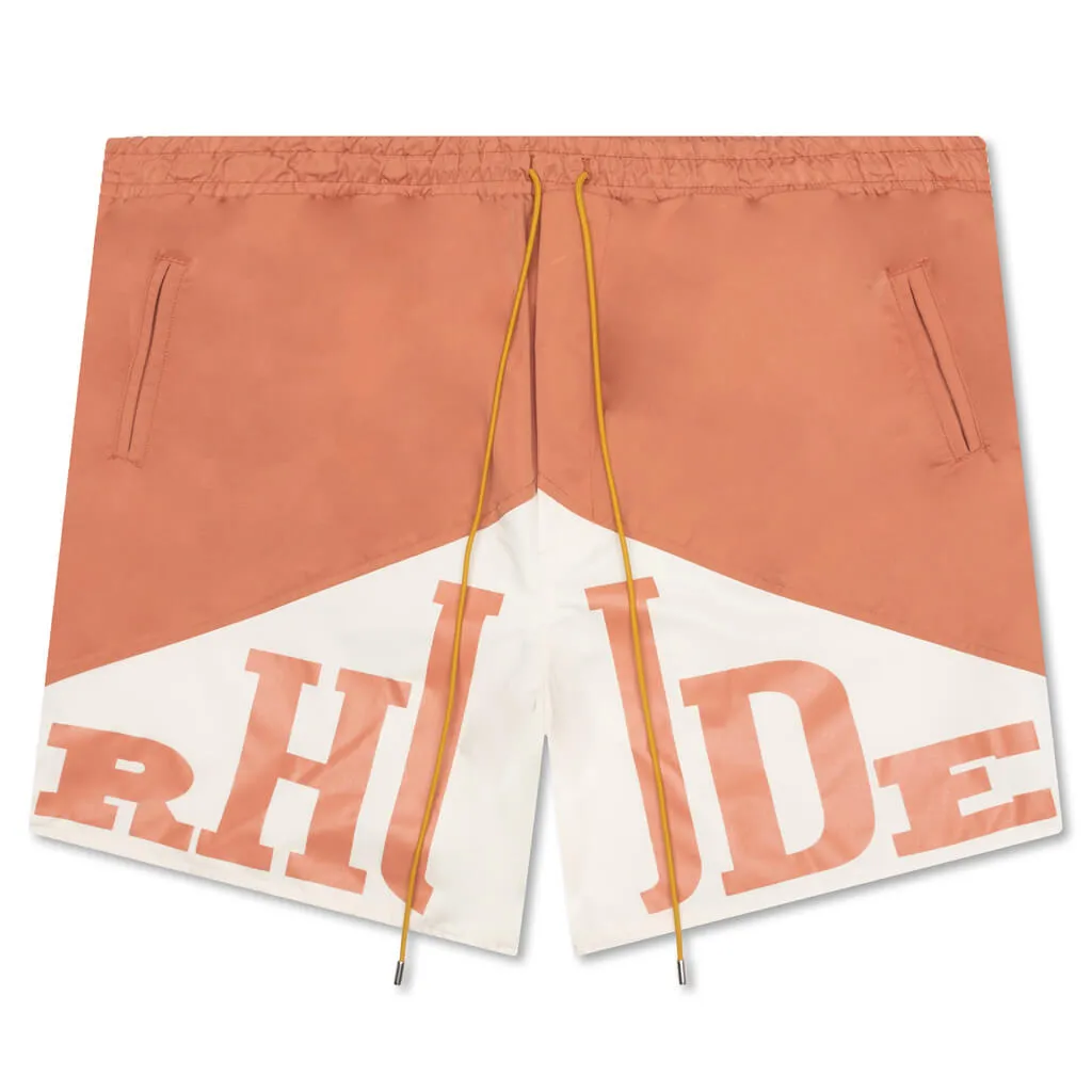 Orange Yachting Short - Clementine