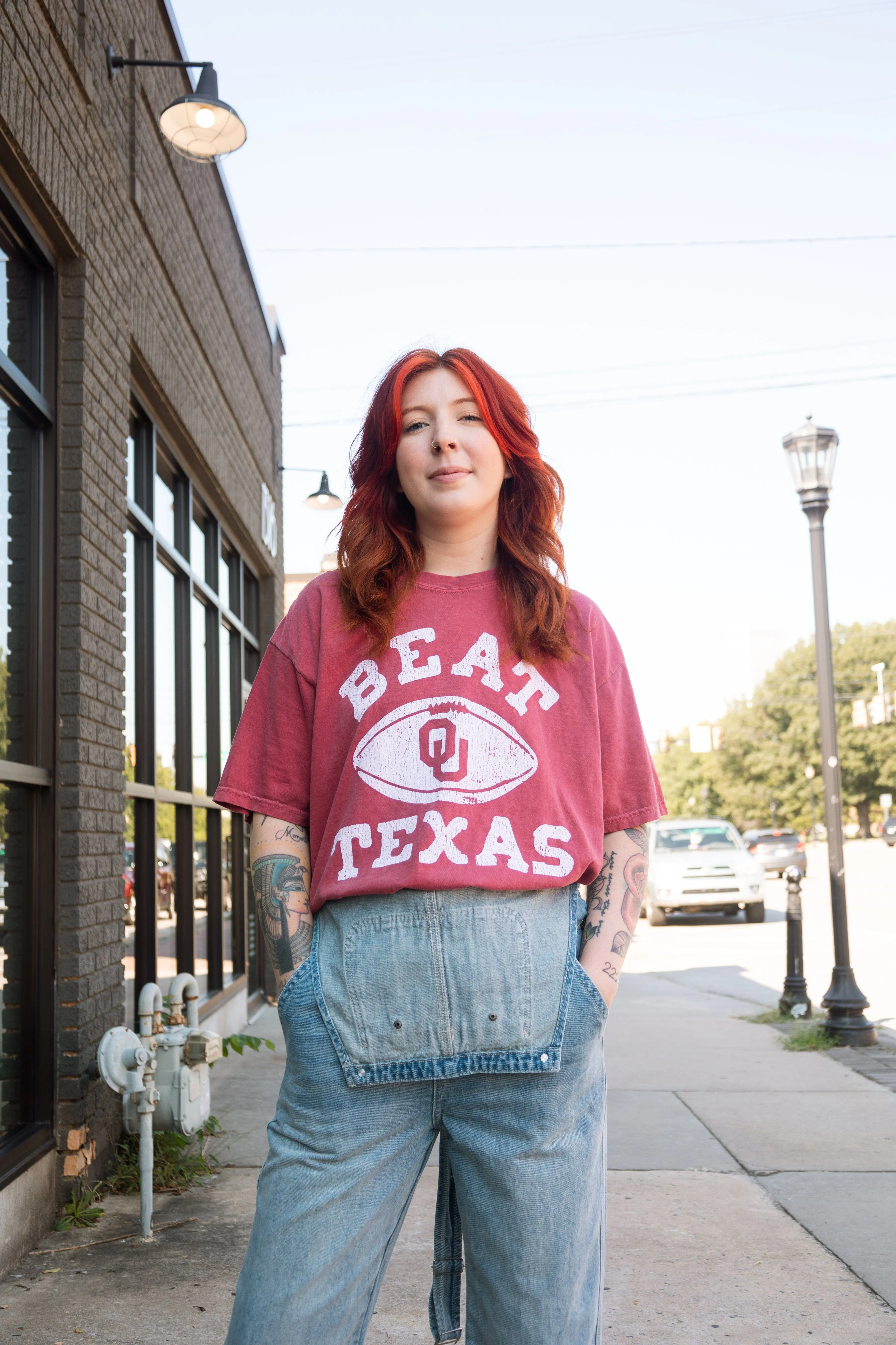 OU Beat Texas Football Crimson Tee