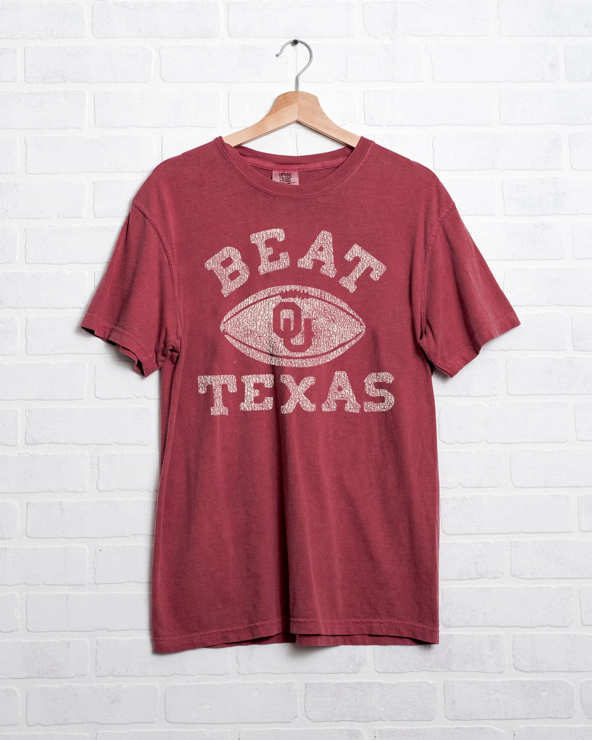 OU Beat Texas Football Crimson Tee