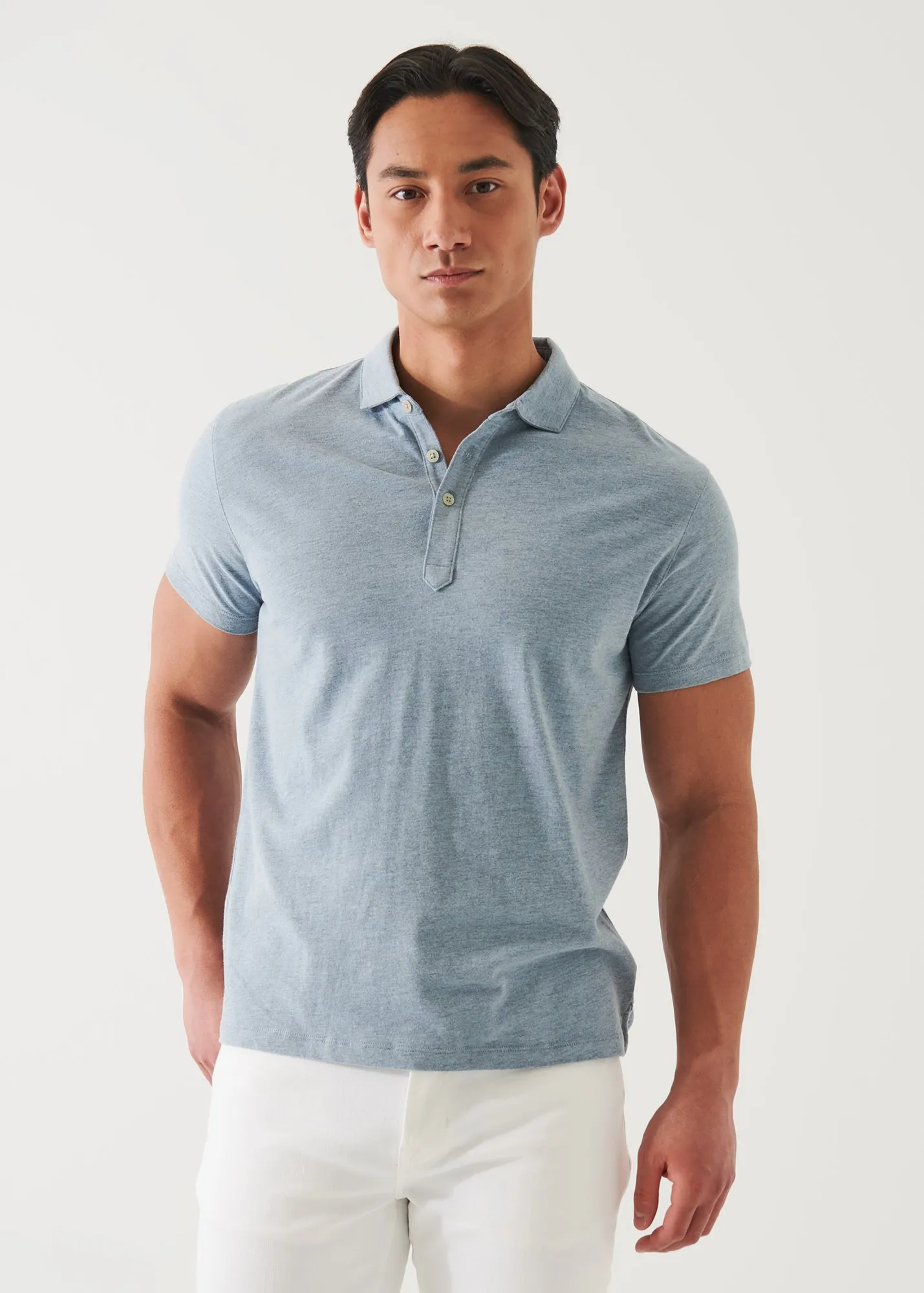 PIMA COTTON STRETCH OVERDYE POLO