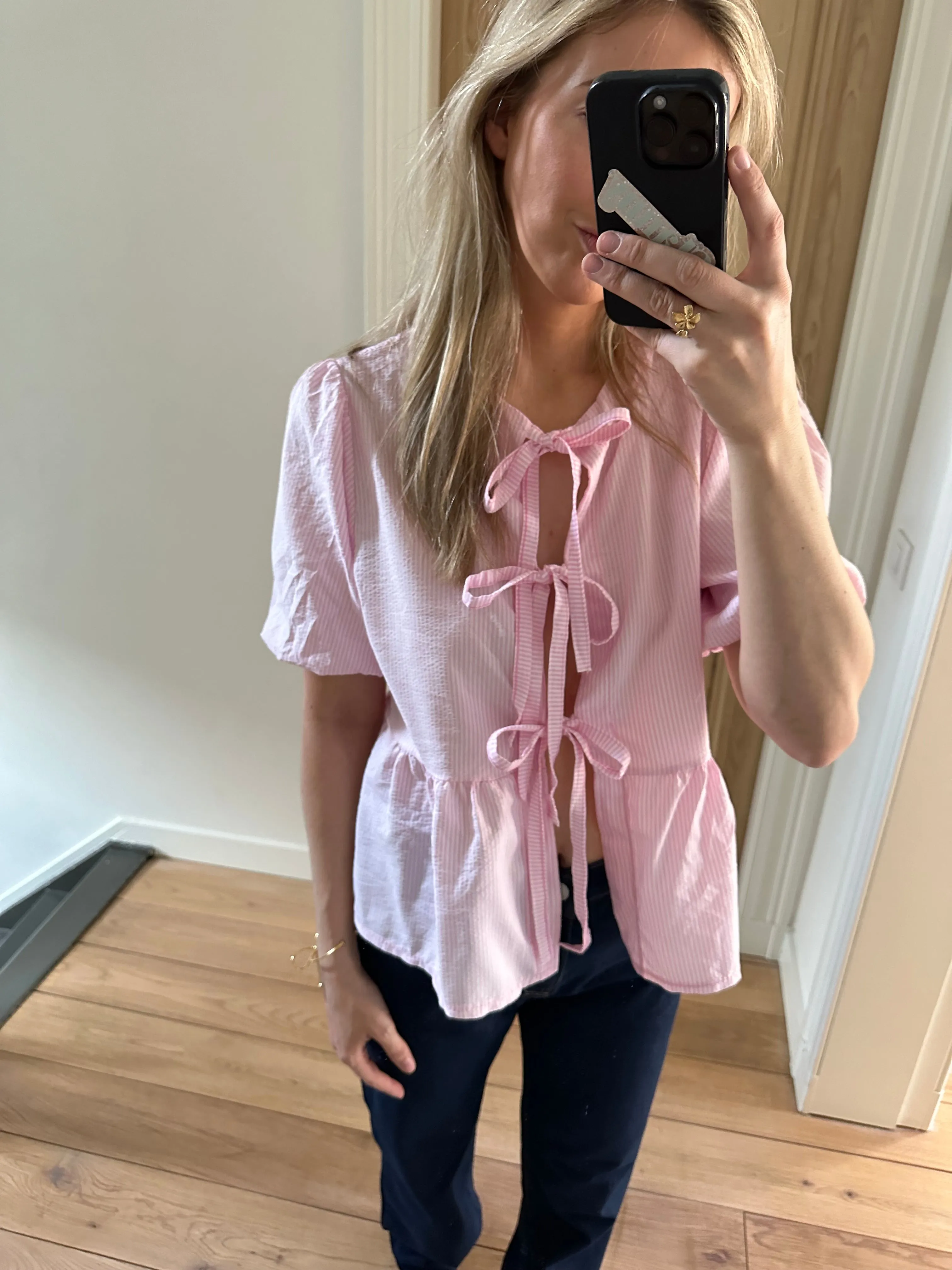 Poppy top pink