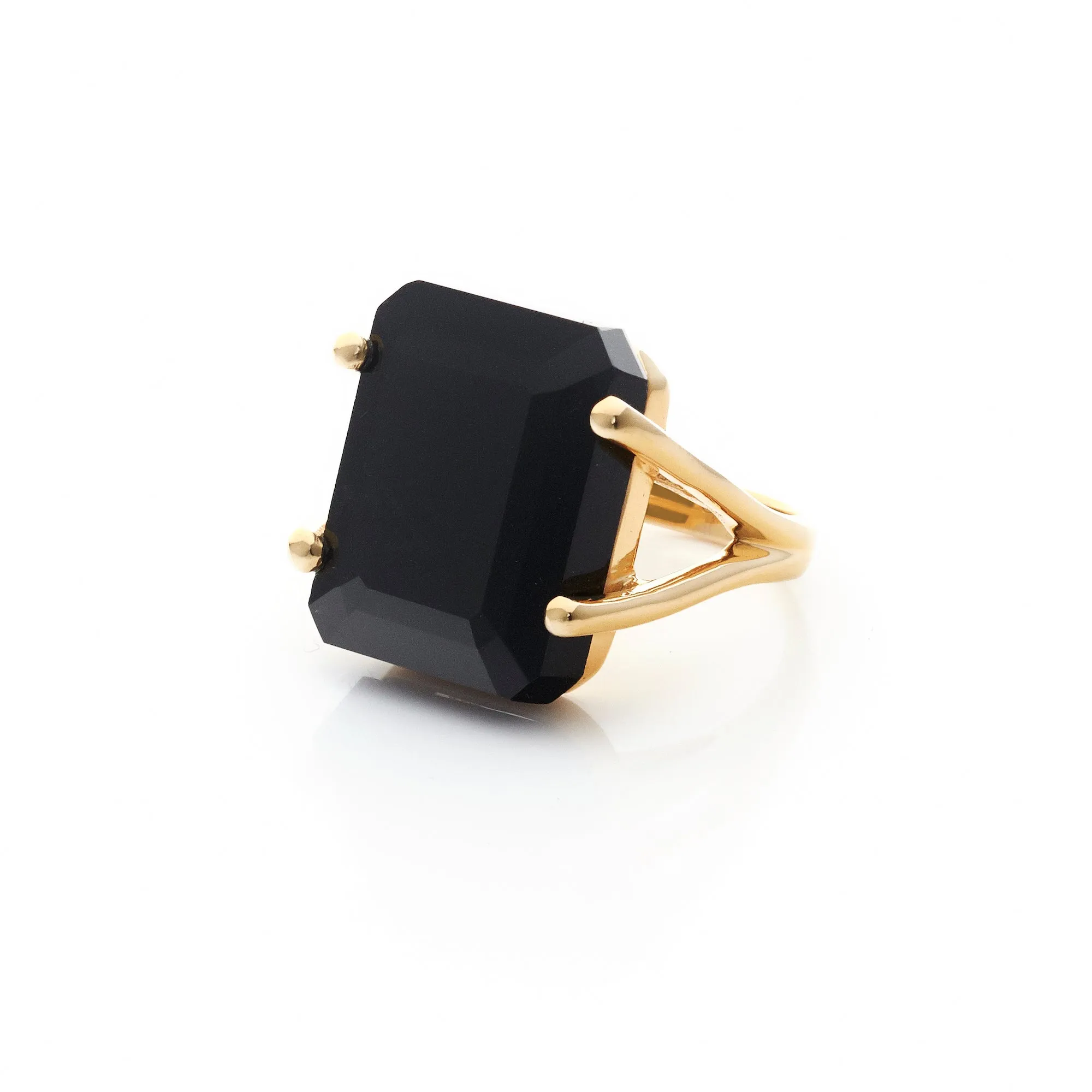 Prima Donna / Black Onyx   Gold / Ring