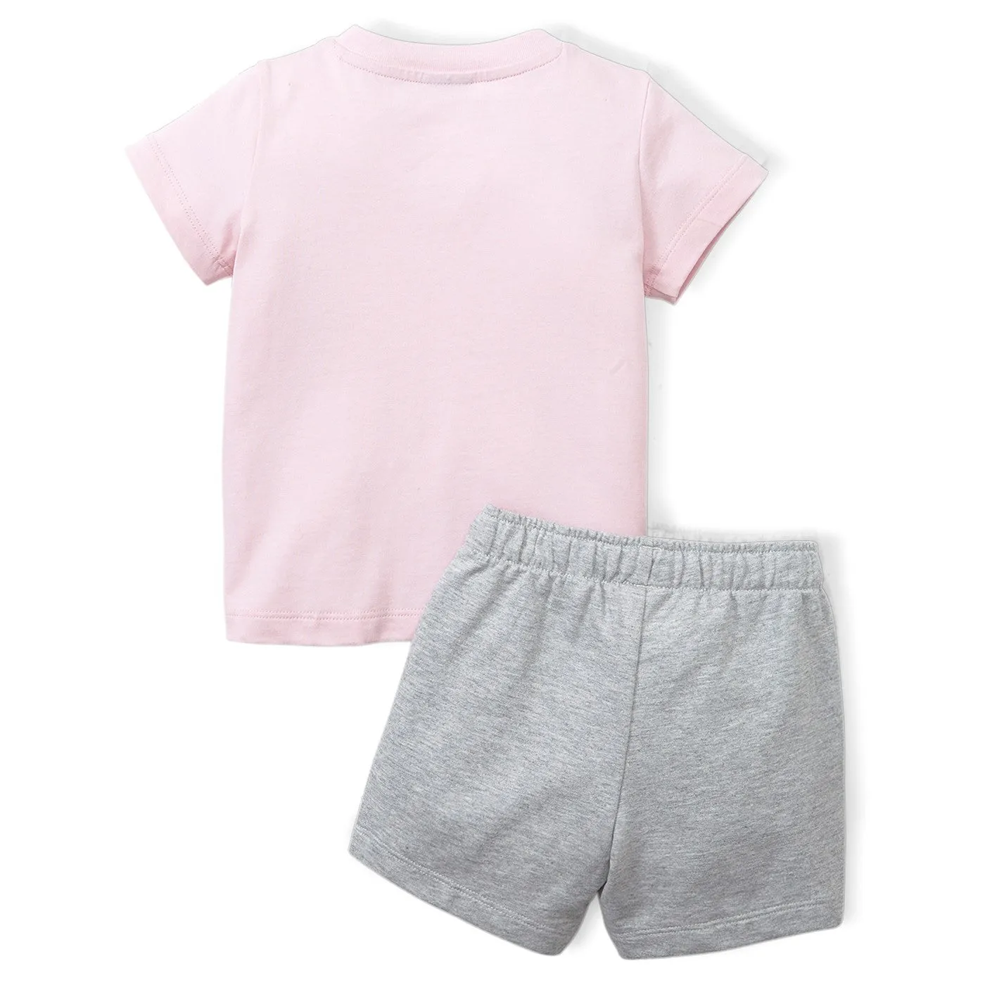 Puma children's outfit Minicats Tee & Shorts Set 845839-16 chalk pink