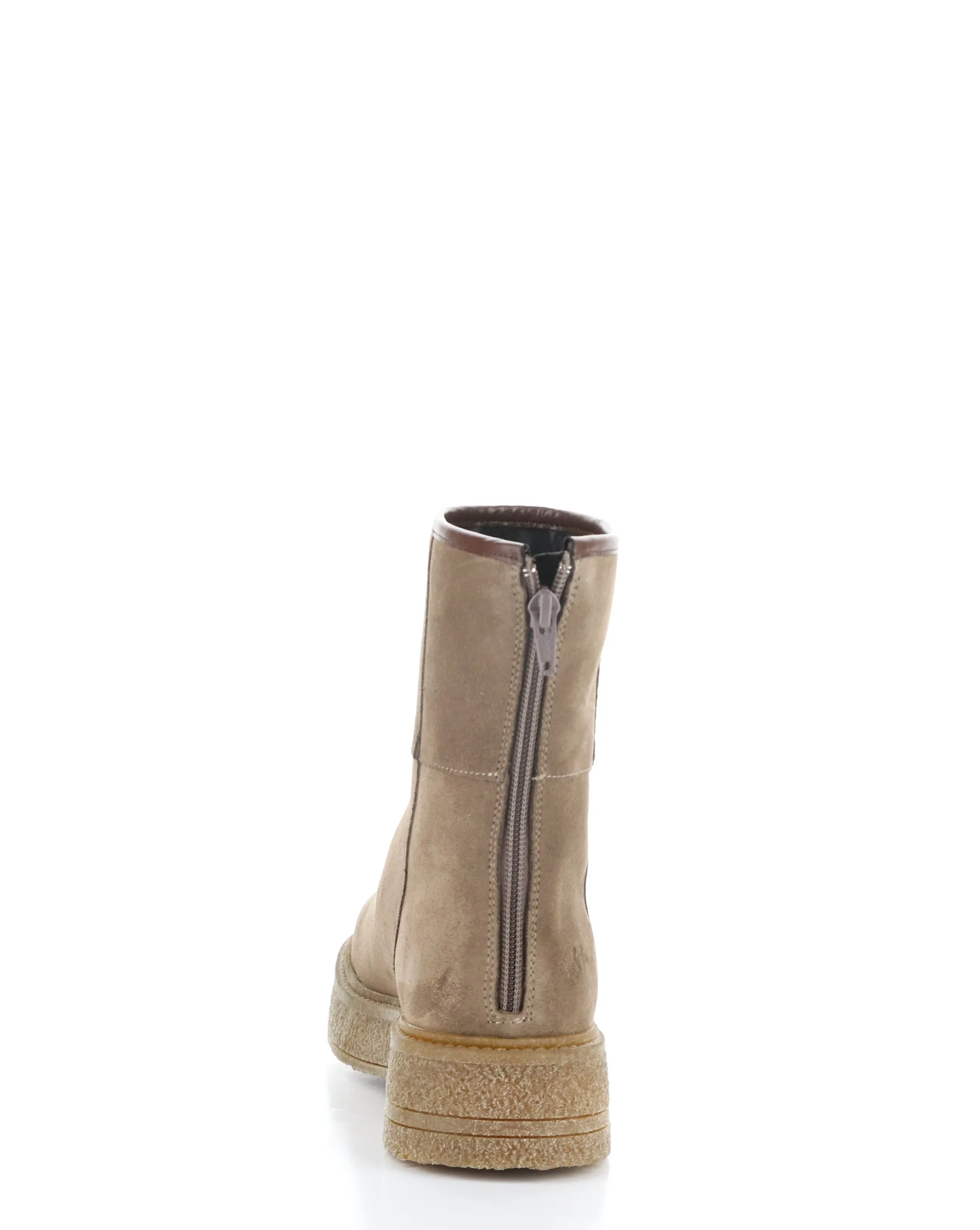 SAMMY TAUPE Round Toe Boots