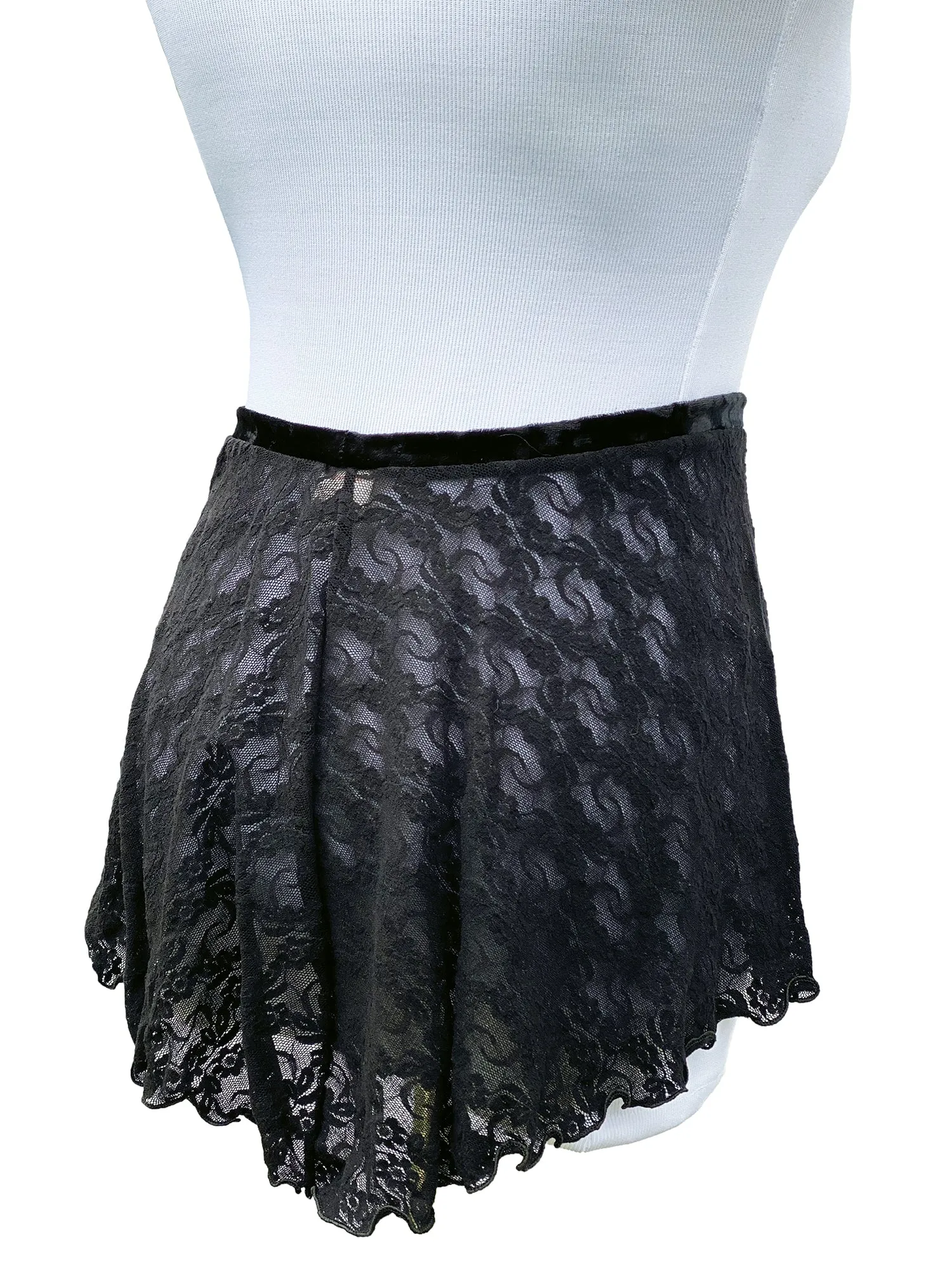 Short Lace Ballet Skirt