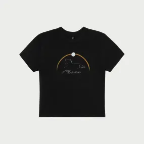 Stardust Baby Tee (Vintage Black)