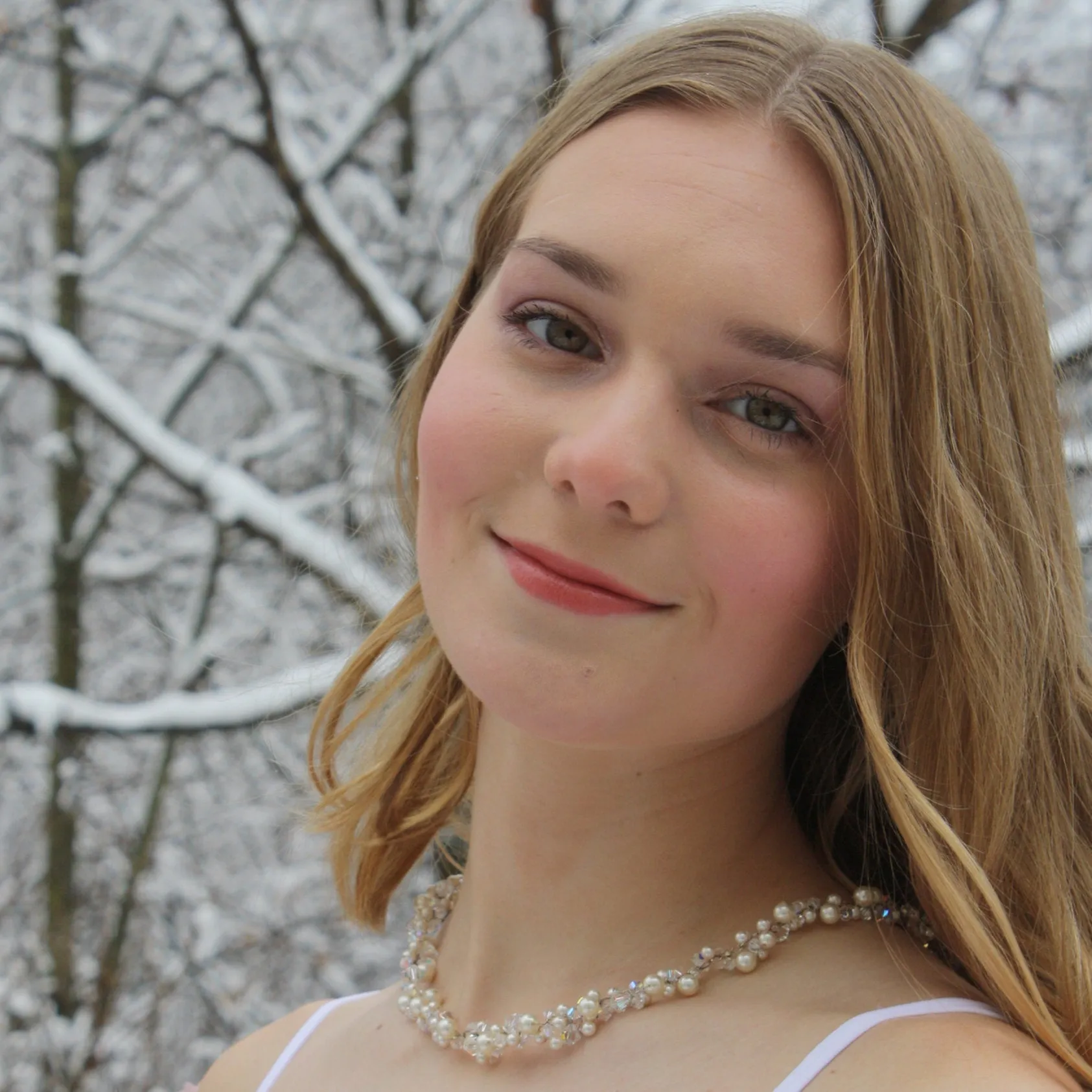 Stunning Pearl and Crystal Woven Bridal Wedding Necklace