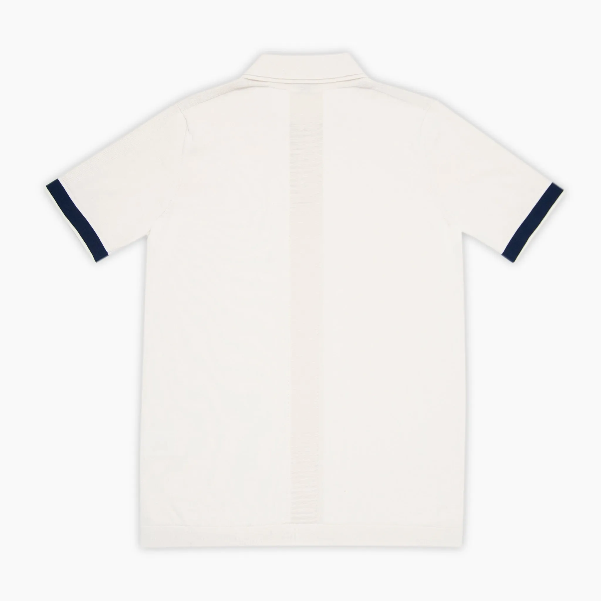 Tandery short-sleeved knitted Polo in Egyptian Cotton