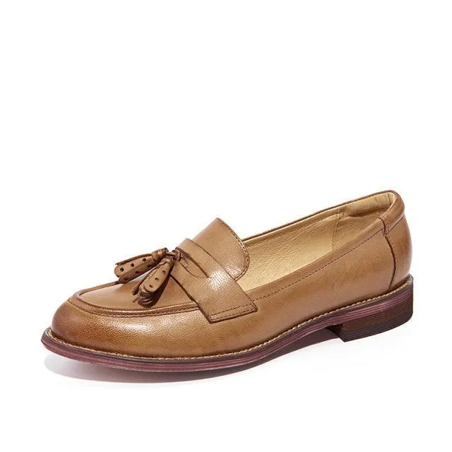 Tassel Loafer Shoes For Women