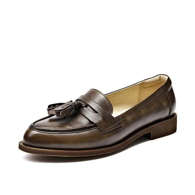 Tassel Loafer Shoes For Women