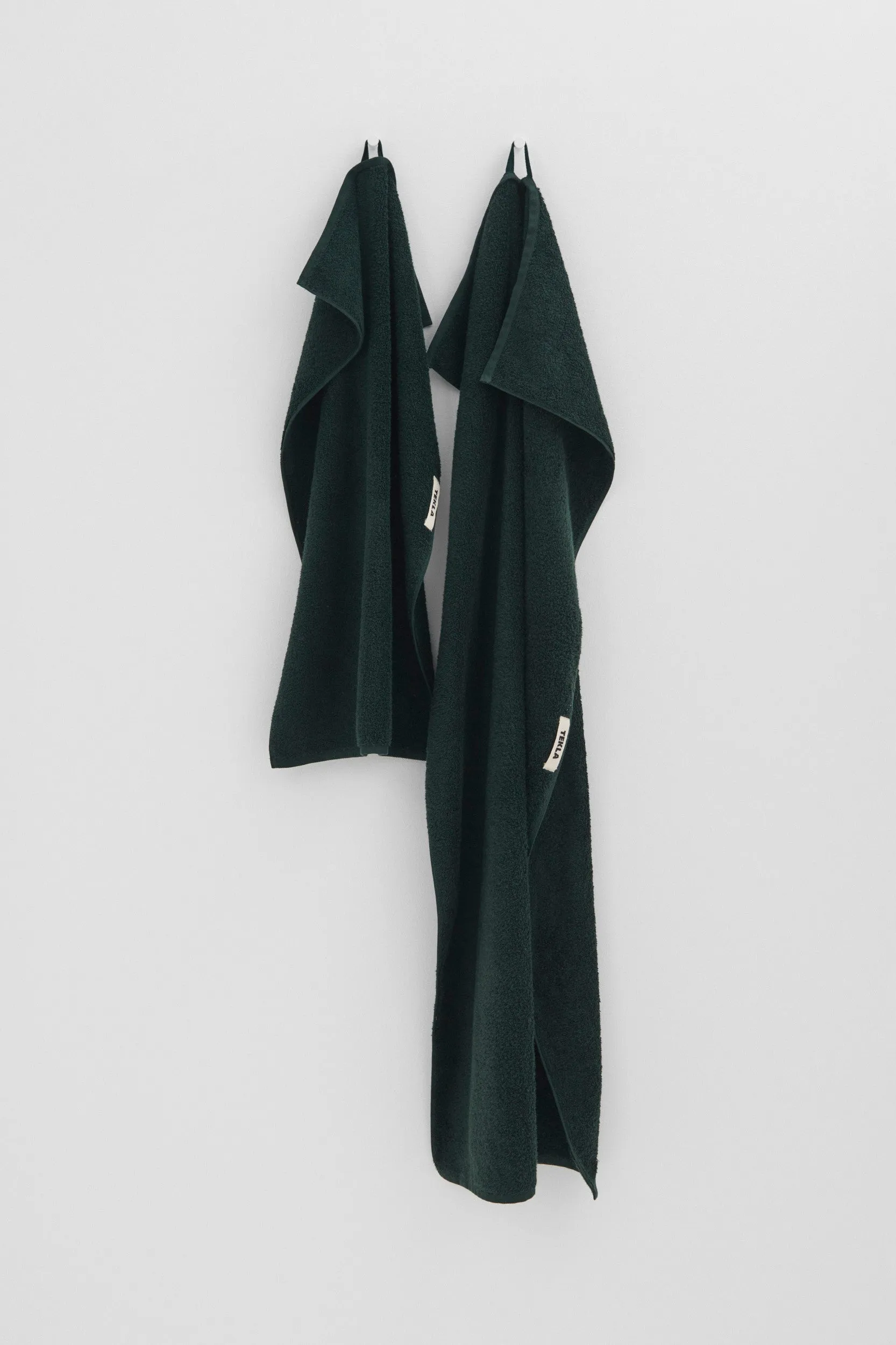 Terry Hand Towel Forest Green