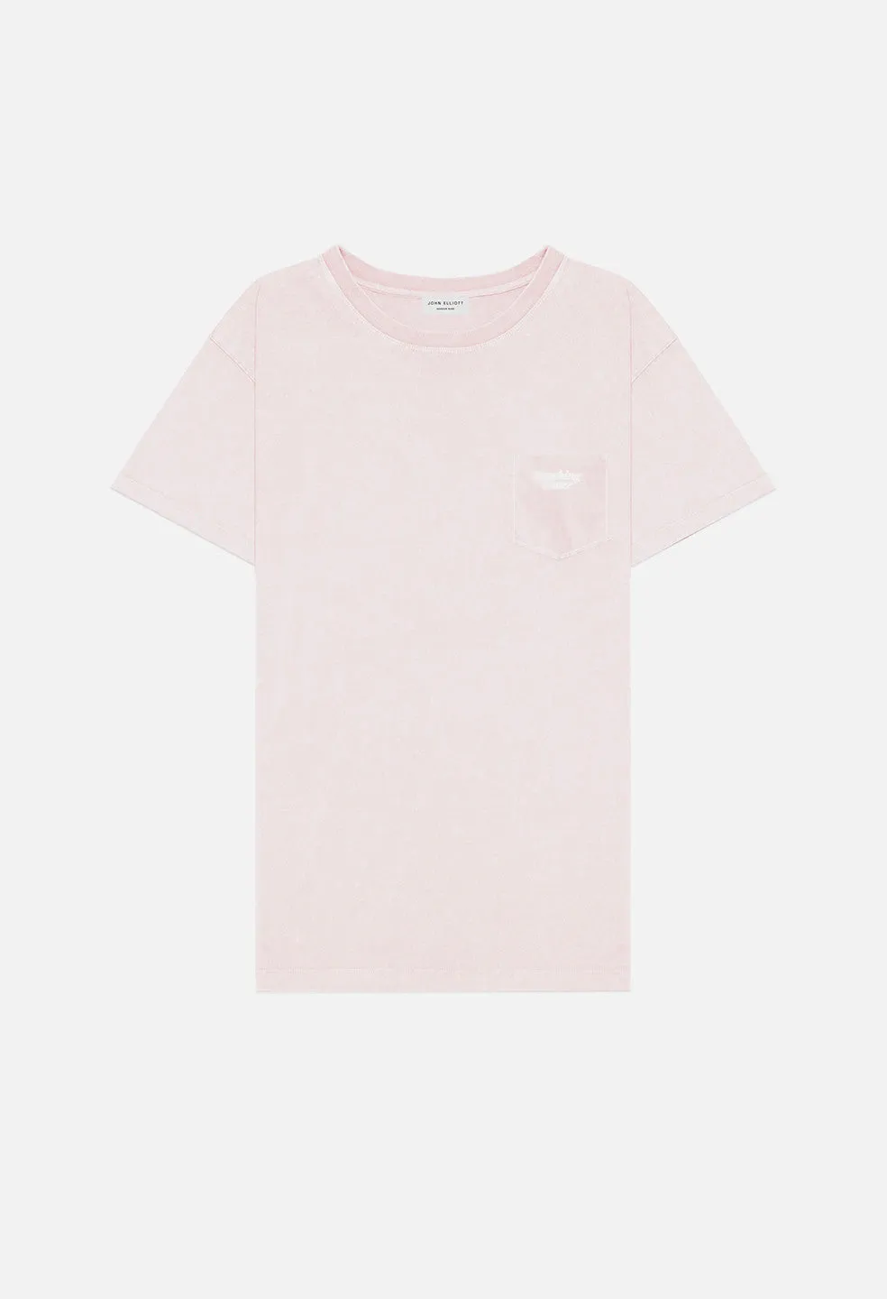 Translucent Pocket Tee / Mineral Pink