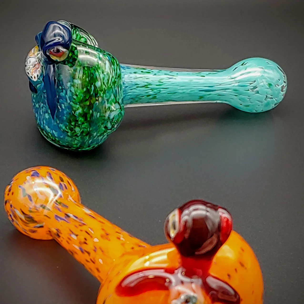 Turtle Frit Hand Pipe