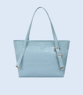 WB2391-BLUE-Women Shoulder Bag