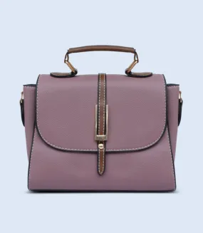 WB2755-PURPLE-Women Boxy Bag