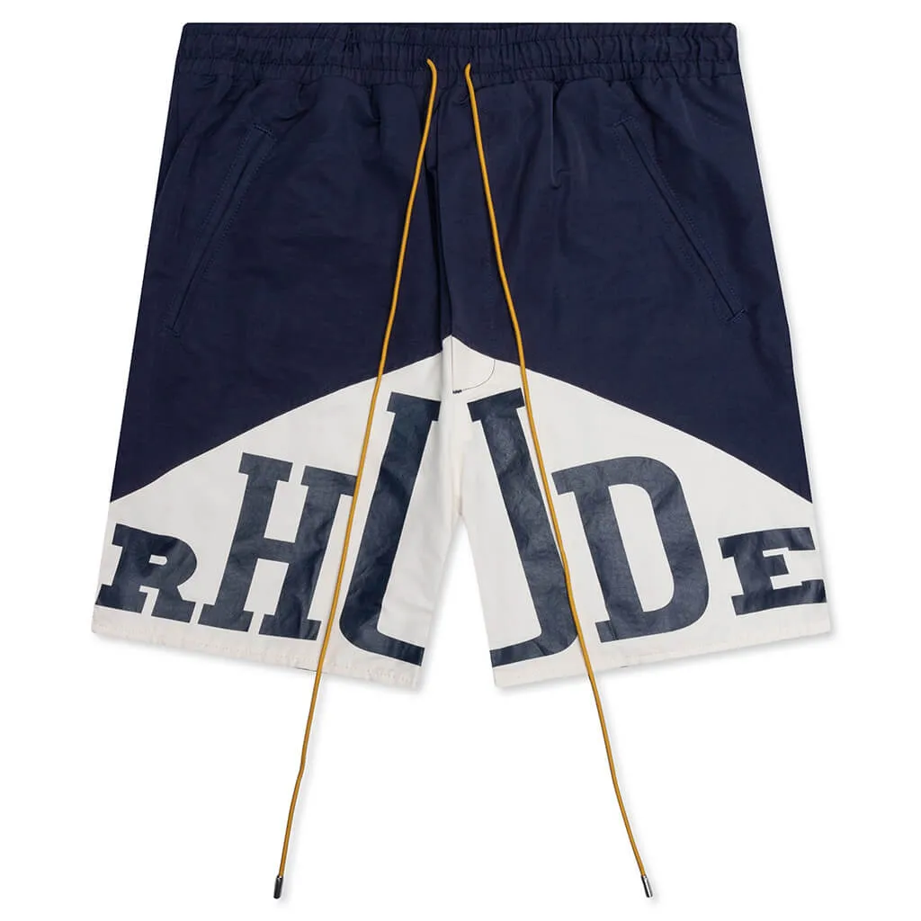 Yachting Short - Navy/Creme