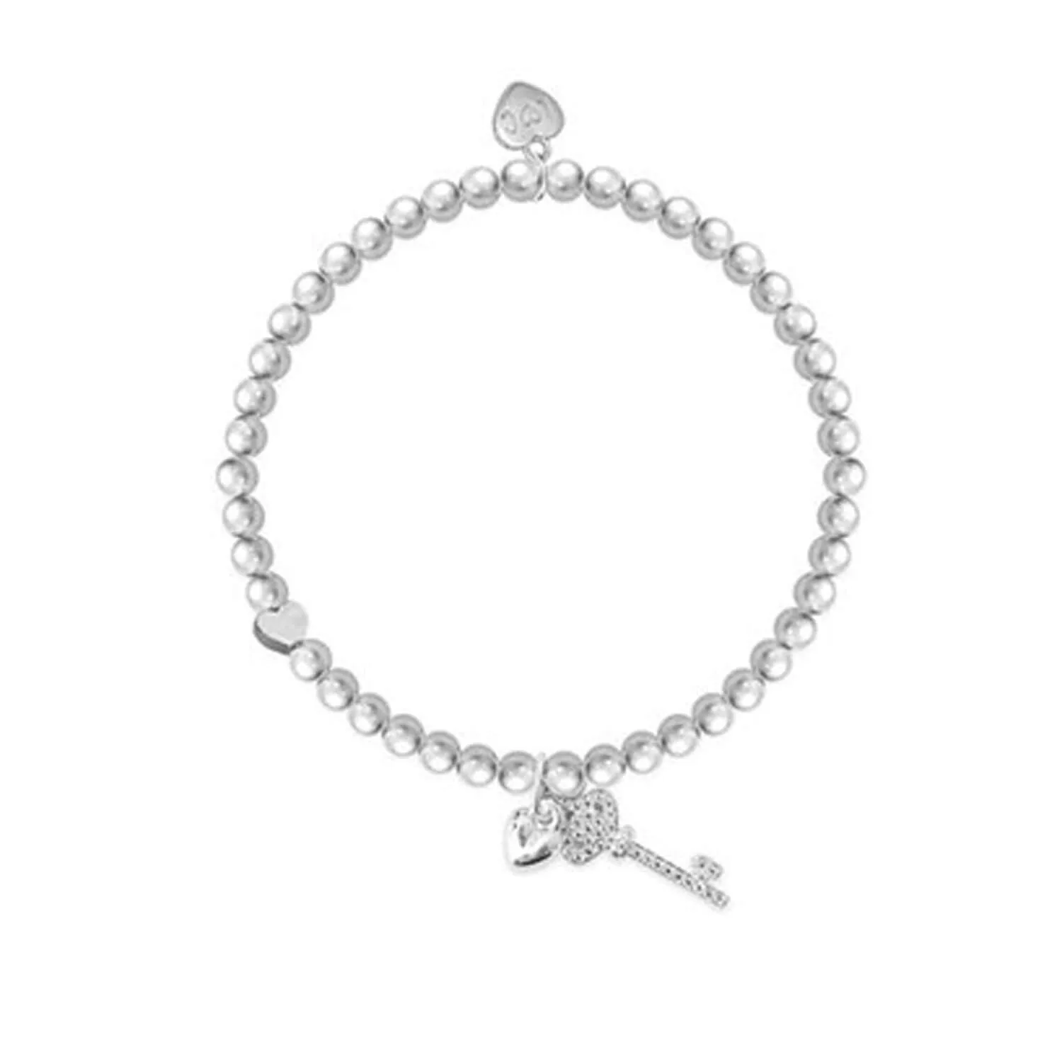 You Are 21 Key Bracelet - Silver