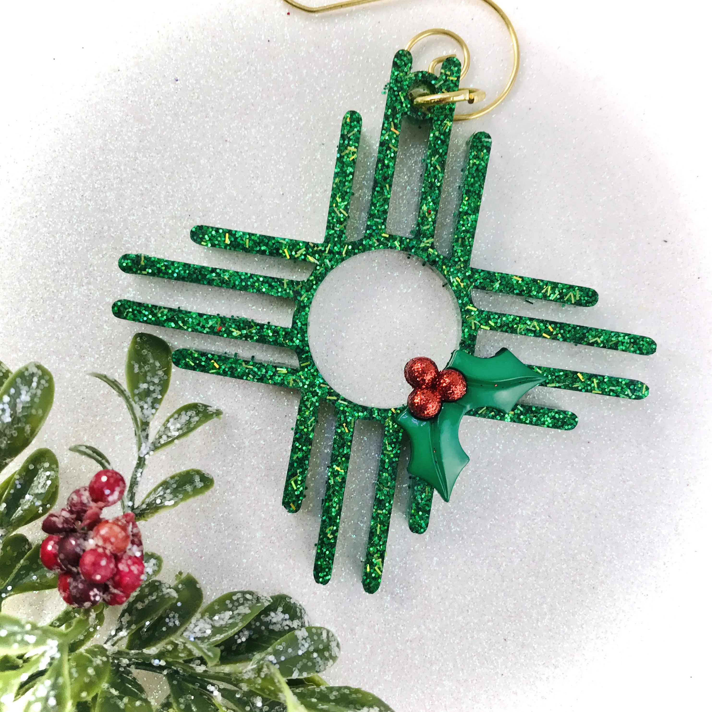 Zia Holiday Ornament by Cultura Corazon